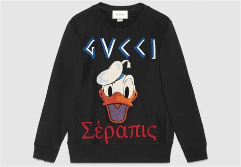 gucci daffy duck|donald duck Gucci collection.